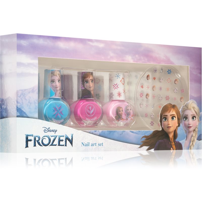 Фото - Лак для нігтів Disney Frozen Nail Set zestaw upominkowy  dla dzieci (do paznokci)