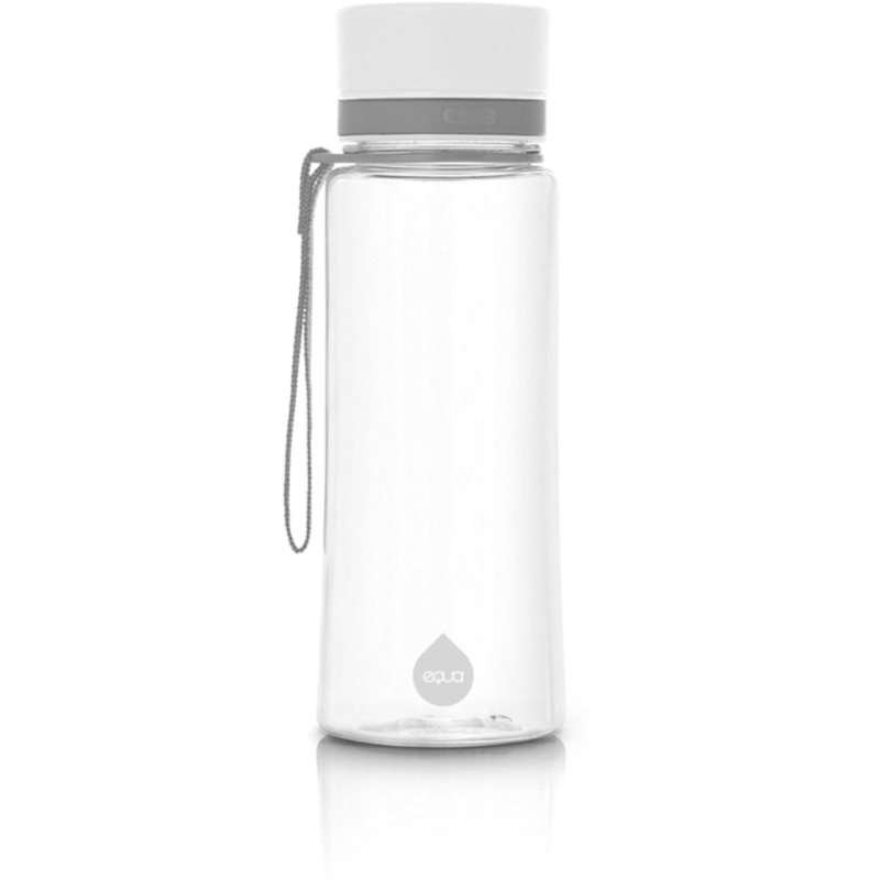 E-shop Equa Plain láhev na vodu barva White 600 ml