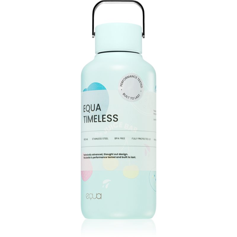 Equa Timeless пляшка для води з неіржавної сталі маленька колір Juice Bar 600 мл