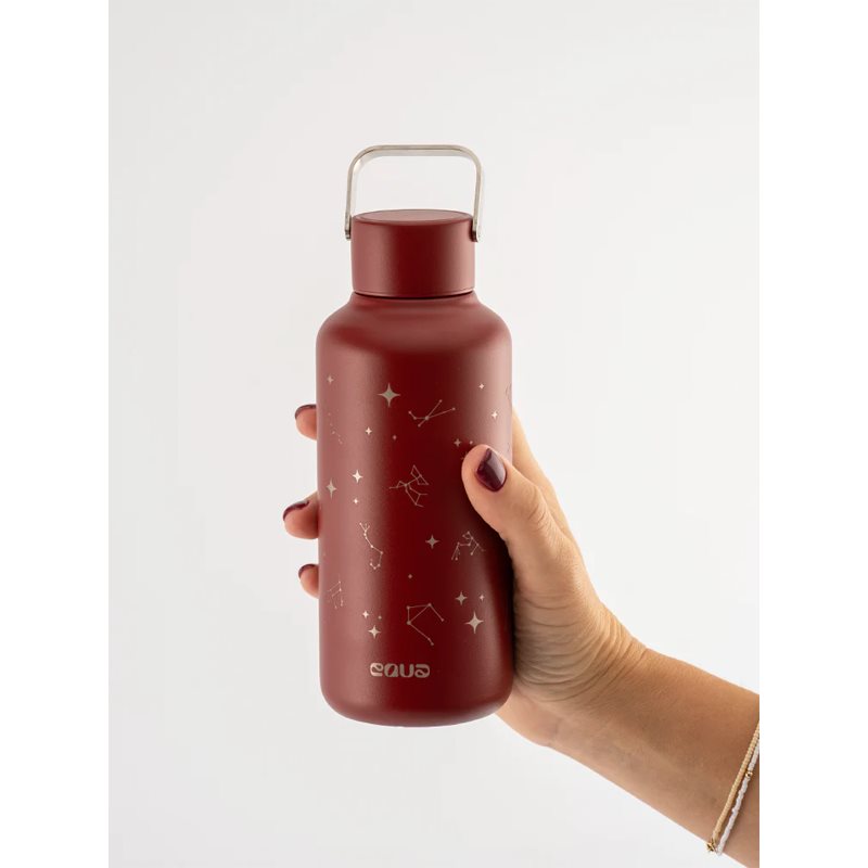 Thumbnail - Equa Timeless Wasserflasche aus Edelstahl klein Farbe Sunny Side Up 600 ml