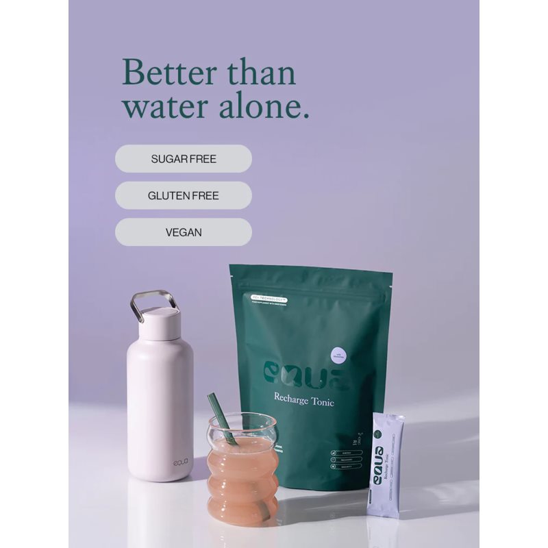 Equa Recharge Tonic rehydratační iontový nápoj k zajištění elektrolytické rovnováhy příchuť Wild Blueberries 20x4.5 g (obrázek 3)