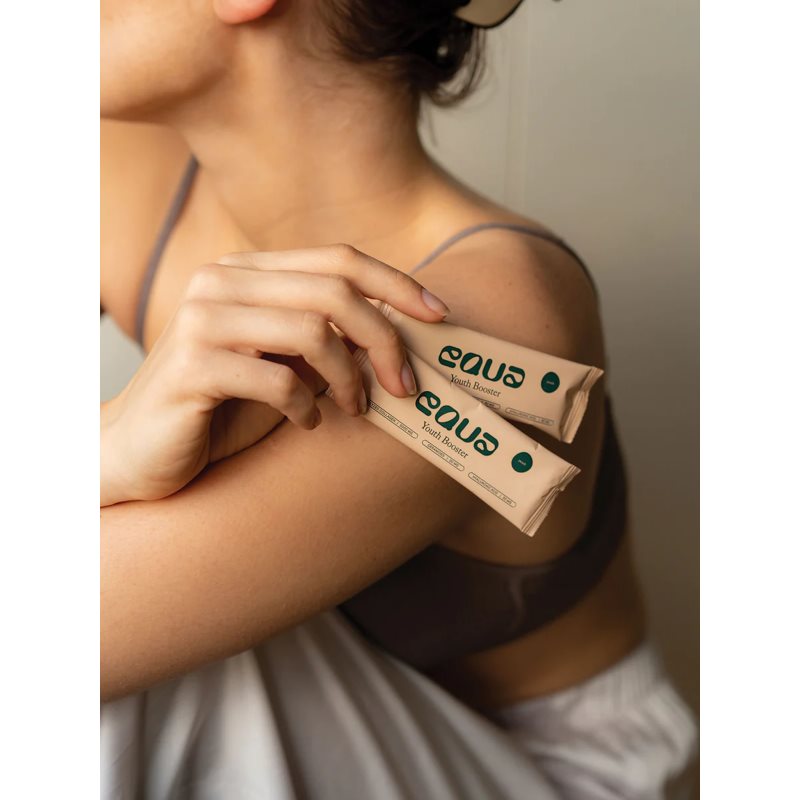 Equa Youth Booster instantní kolagenový nápoj pro krásné vlasy, pleť a nehty příchuť Peach 20x6.1 g (obrázek 7)