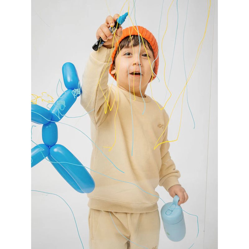 Equa Kids nerezová láhev na vodu pro děti Rabbit 400 ml (obrázek 7)