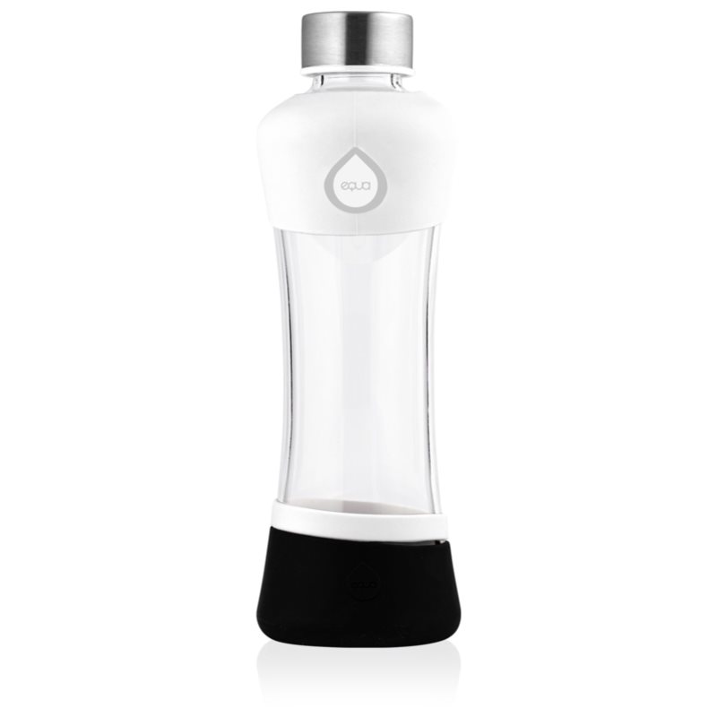 EQUA ACTIVE White stiklinis buteliukas vandeniui 550 ml