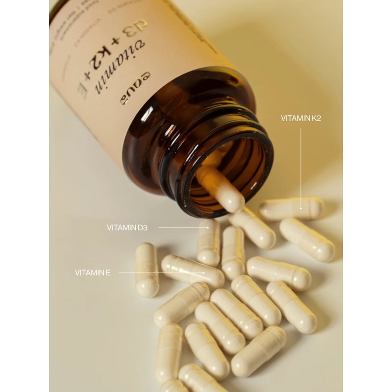 Equa Vitamin D3 + K2 + E kapsle pro podporu normální činnosti imunitního systému a k udržení normálního stavu kostí 30 cps (obrázek 3)