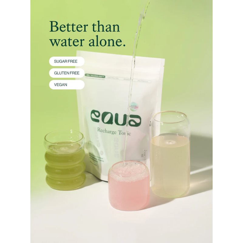 Equa Recharge Tonic rehydratační iontový nápoj k zajištění elektrolytické rovnováhy příchuť Mix –⁠⁠⁠⁠⁠⁠ Cranberry & Lime, Sour Apple, Lime & Mint 21x4 (obrázek 4)