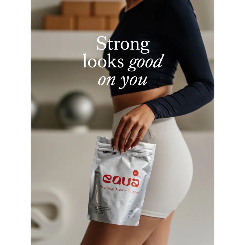 Equa Recharge Tonic + Creatine rehydratační iontový nápoj pro podporu sportovního výkonu příchuť Fresh Grapefruit 20x4.5 g (obrázek 4)