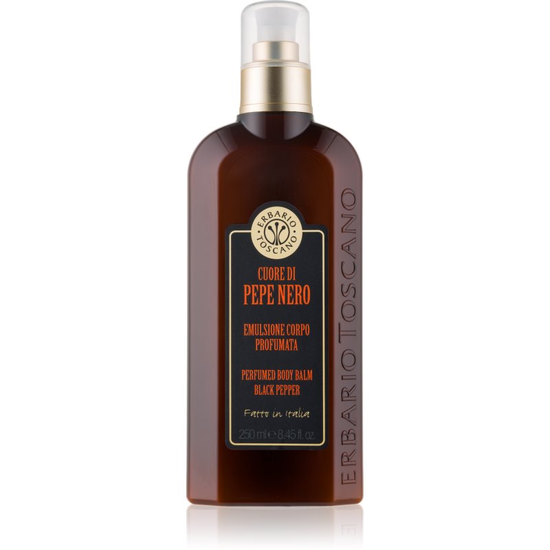 

Erbario Toscano Black Pepper парфумований бальзам для тіла для чоловіків