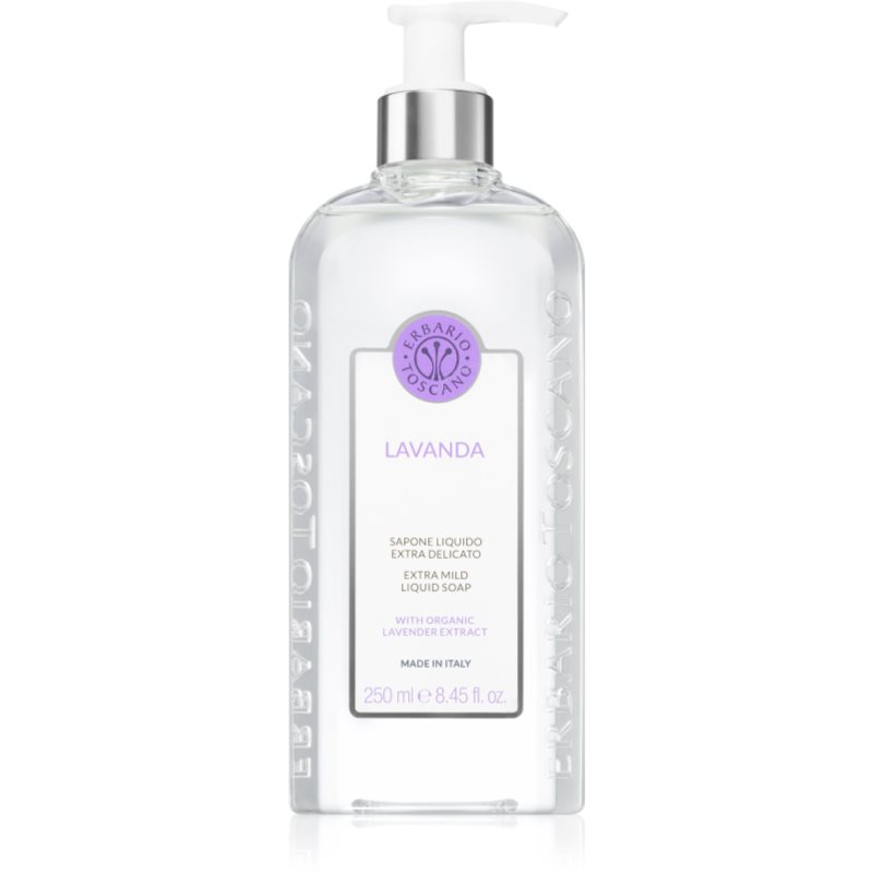 Erbario Toscano Lavanda gentle liquid hand soap with lavender fragrance 250 ml
