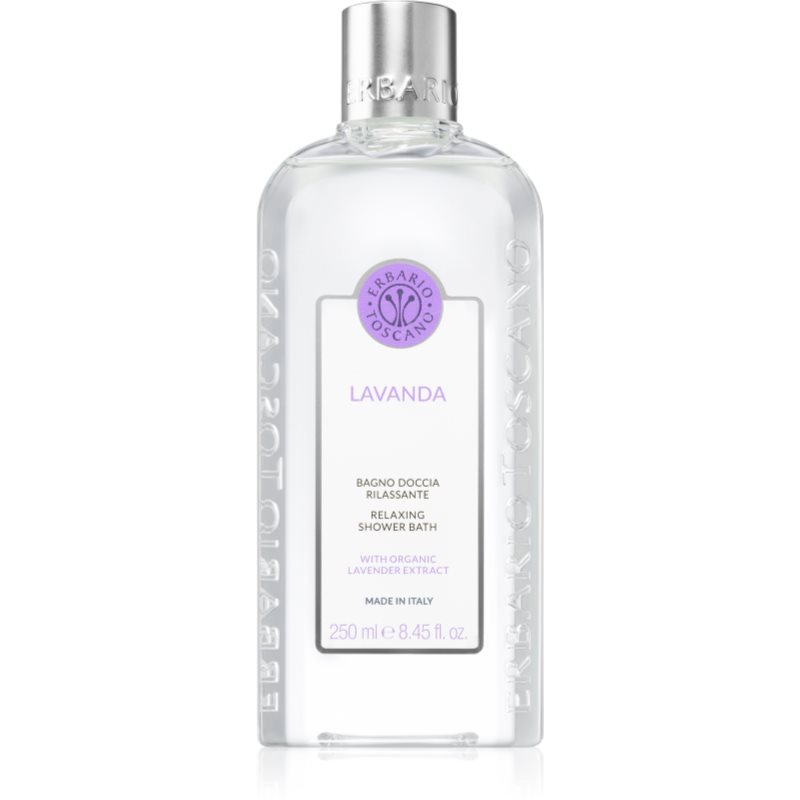 Erbario Toscano Lavanda gentle shower gel with lavender fragrance for women 250 ml
