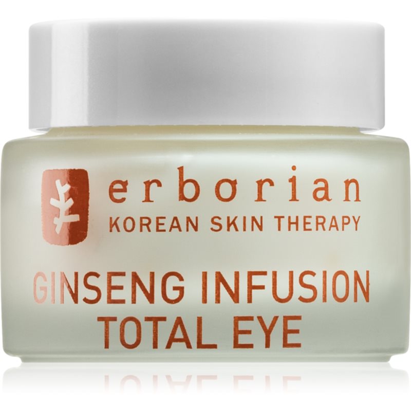 E-shop Erborian Ginseng Infusion rozjasňující oční krém pro výživu a hydrataci 15 ml