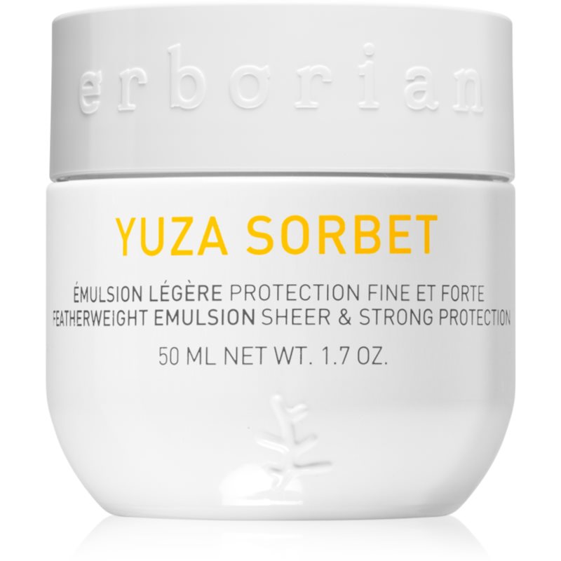 Erborian Yuza Sorbet ľahká emulzia s ochranným účinkom proti pôsobeniu vonkajších vplyvov 50 ml