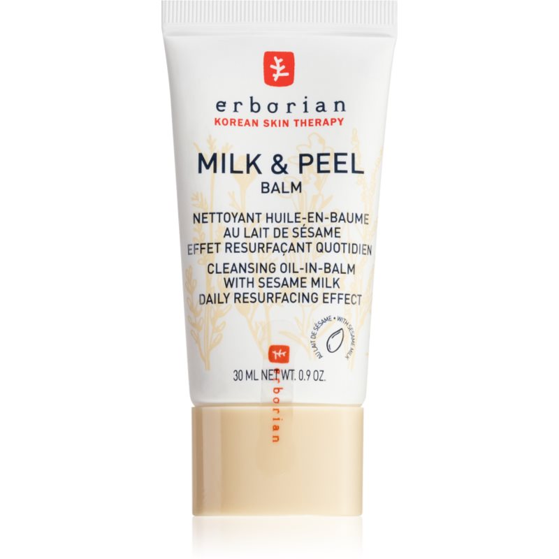 E-shop Erborian Milk & Peel odličovací a čisticí balzám pro rozjasnění a vyhlazení pleti 30 ml