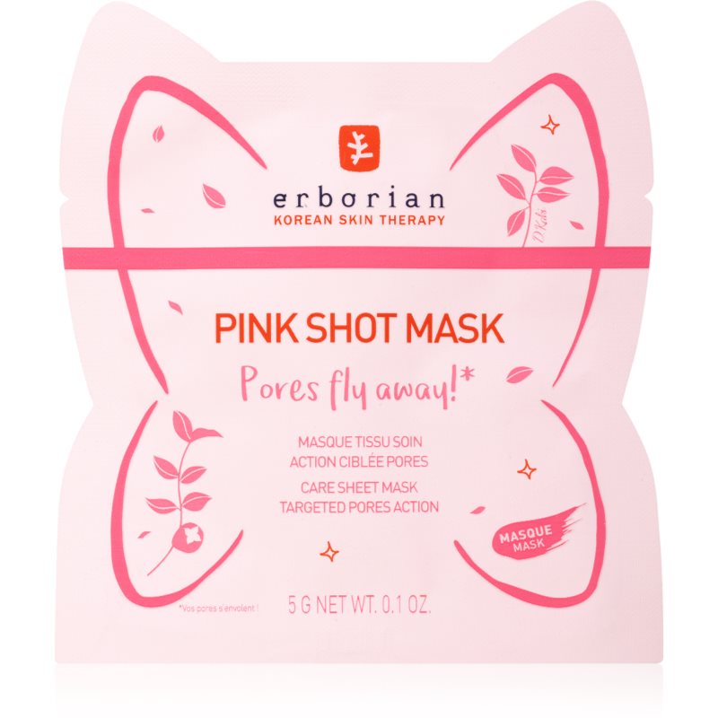 Erborian Shot Mask Pores fly away! vypínacia maska na stiahnutie pórov 5 g