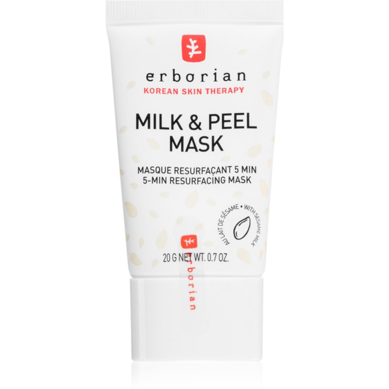 Erborian Milk & Peel exfoliačná maska pre rozjasnenie a vyhladenie pleti 20 g