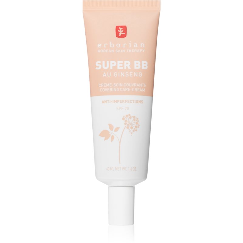 Erborian Super BB BB cream for perfecting even skin tone SPF 20 shade Clair 40 ml
