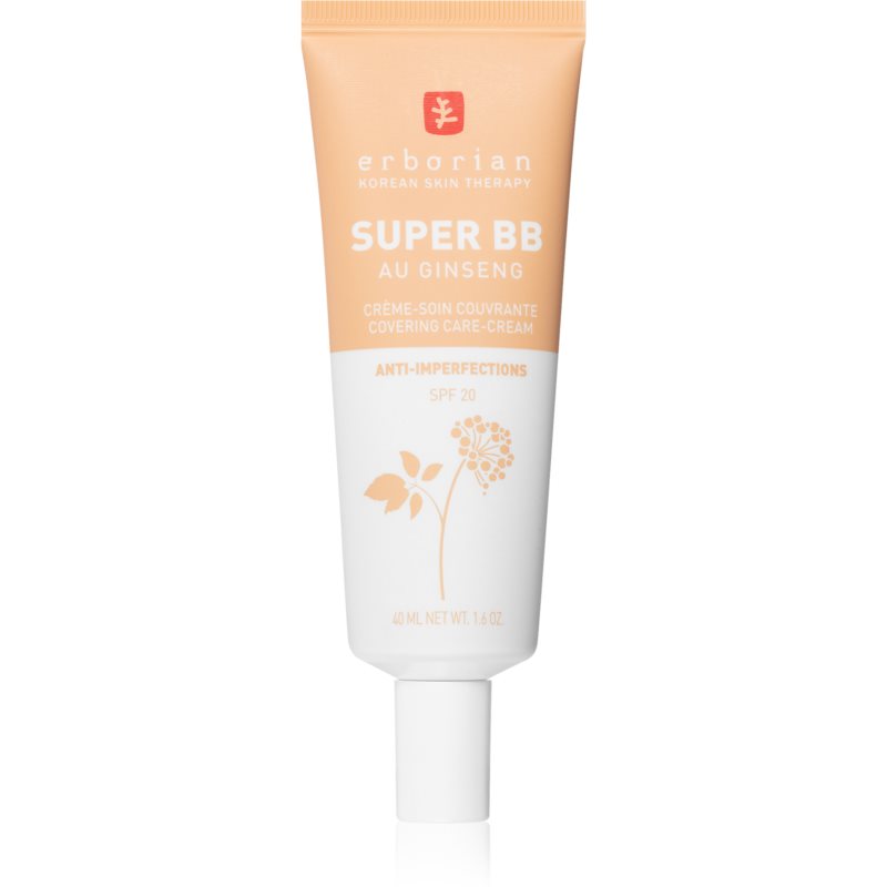 Erborian Super BB BB cream for perfecting even skin tone SPF 20 shade Dore 40 ml
