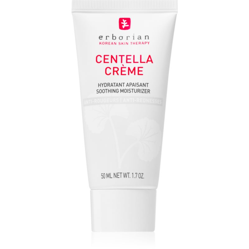Erborian Centella Soothing Moisturizer hydratační a zklidňující krém proti začervenání pleti 50 ml