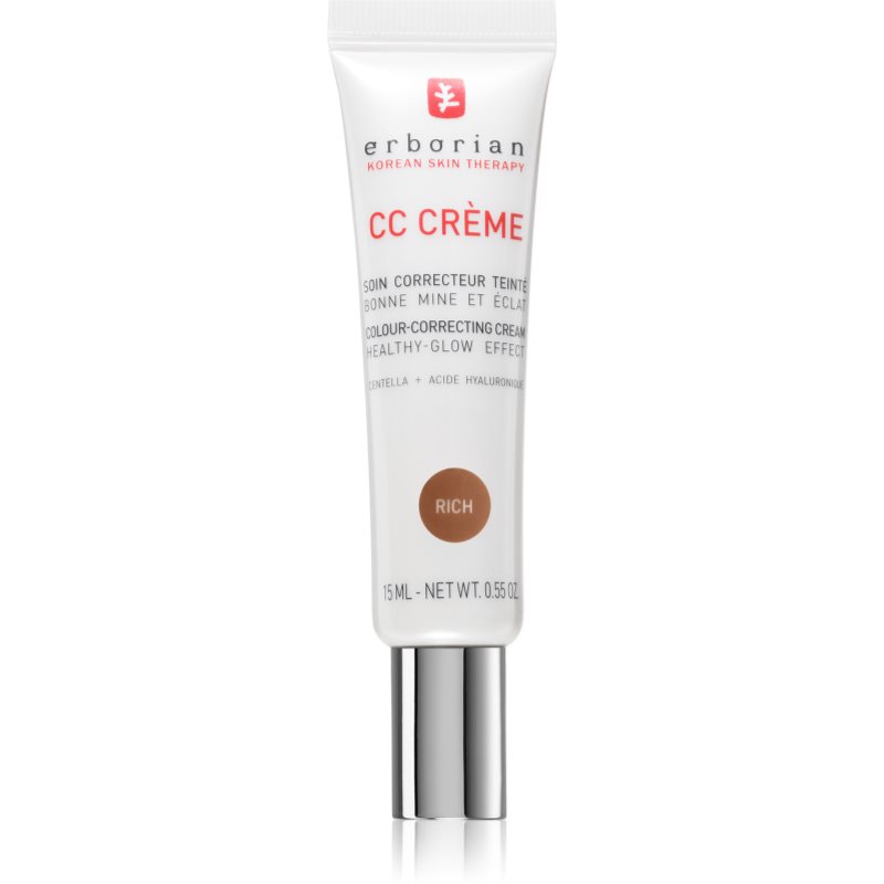 Erborian CC Crème Centella Asiatica CC krém pre jednotný tón pleti SPF 30 odtieň Rich 15 ml