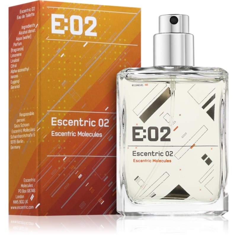 Escentric Molecules Escentric 02 Eau de Toilette Unisex 30 ml