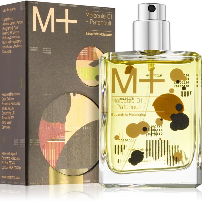 Escentric Molecules Molecule 01 + Patchouli Eau de Toilette Unisex 30 ml