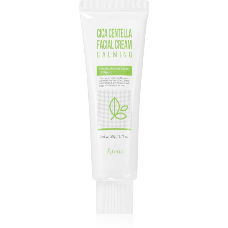 esfolio Cica Centella soothing face cream for sensitive skin 50 ml
