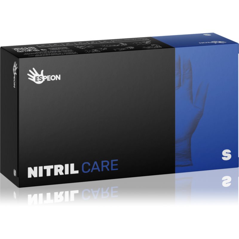Espeon Nitril Care Gloves powder-free latex gloves S 100 pc