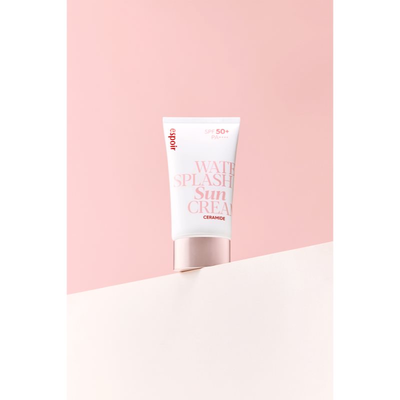 espoir Water Splash Sun Cream Ceramide opalovací krém na obličej SPF 50+ 30 ml (obrázek 3)