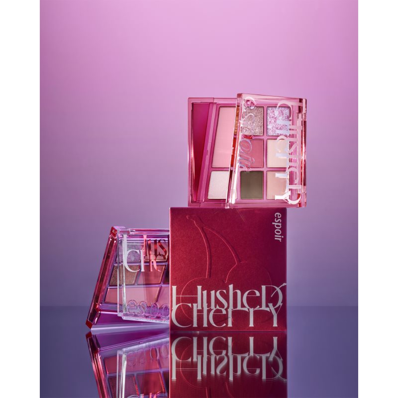 espoir Real Eye Palette All New paletka očních stínů pro dokonalý vzhled odstín Hushed Cherry 94 g (obrázek 3)