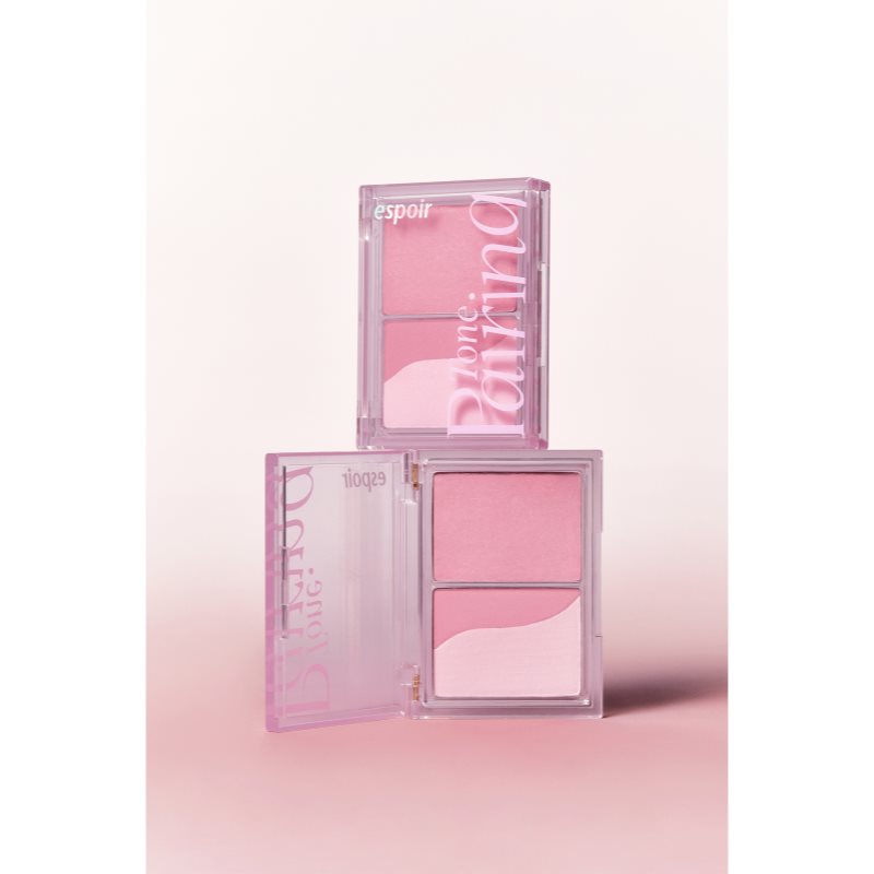 espoir Tone Pairing Cheek trio tvářenka pro dokonalý vzhled odstín Pink Icing 9 g (obrázek 4)