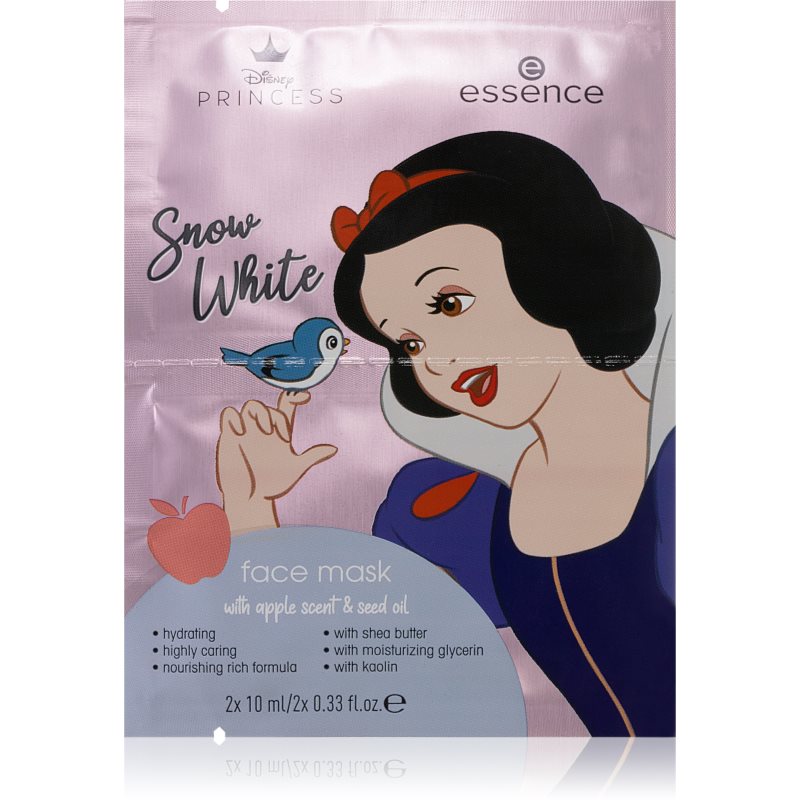 

Essence Disney Princess Snow White маска для шкіри обличчя зі зволожуючим ефектом
