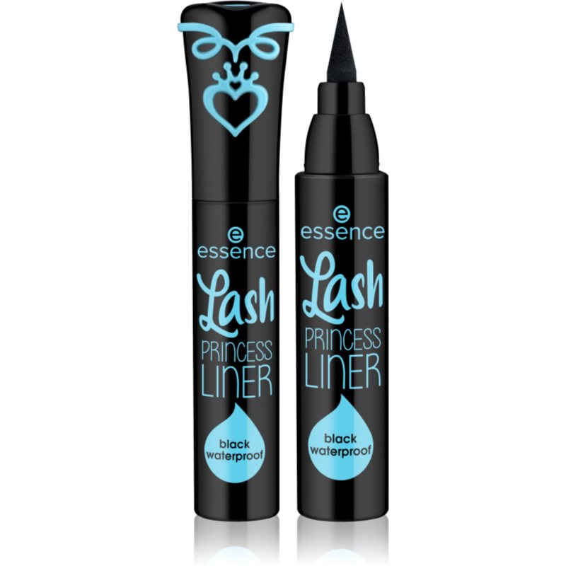 Photos - Eye / Eyebrow Pencil Essence Lash PRINCESS eyeliner with felt tip waterproof shade Blac 