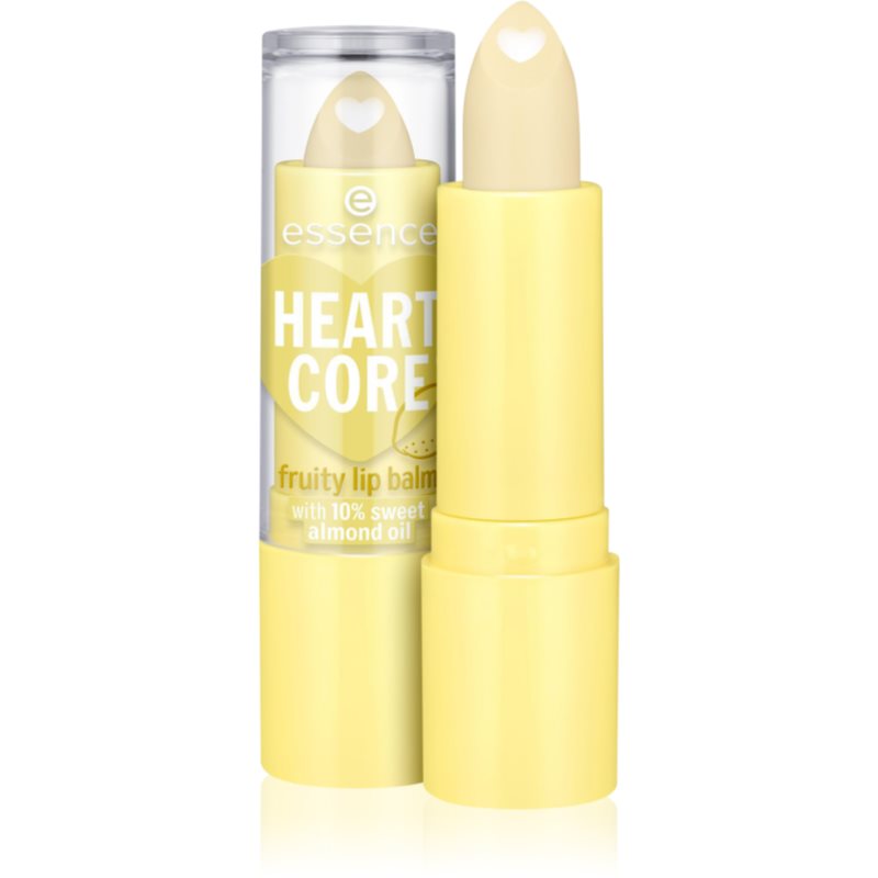 Essence HEART CORE lip balm shade 04 Lemon 3 g
