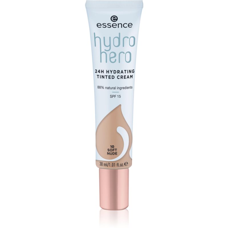 Essence Hydro Hero hydratační BB krém SPF 15 odstín 10 Soft Nude 30 ml