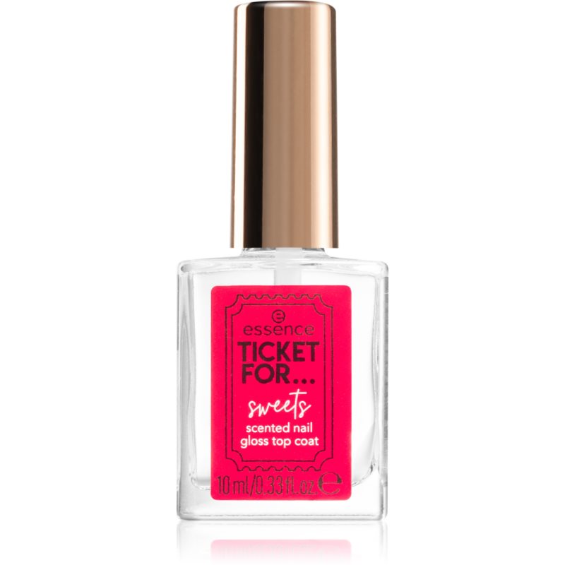 

Essence TICKET FOR... sweets закріплювач лаку для нігтів Berries