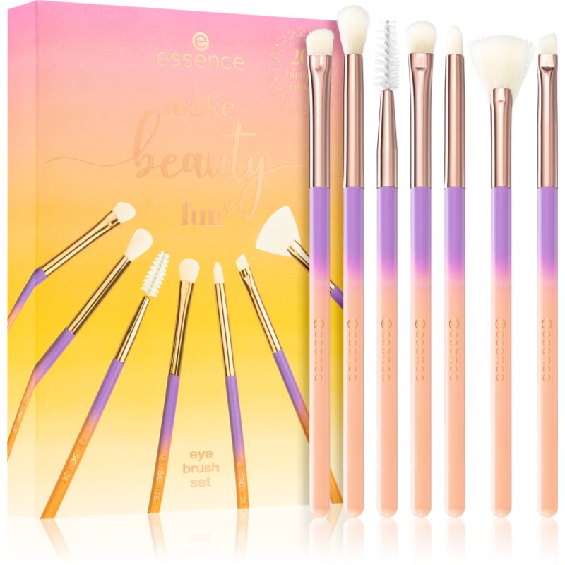 

Essence Make Beauty Fun набір щіточок для макіяжу 7 ks (для очей і брів)