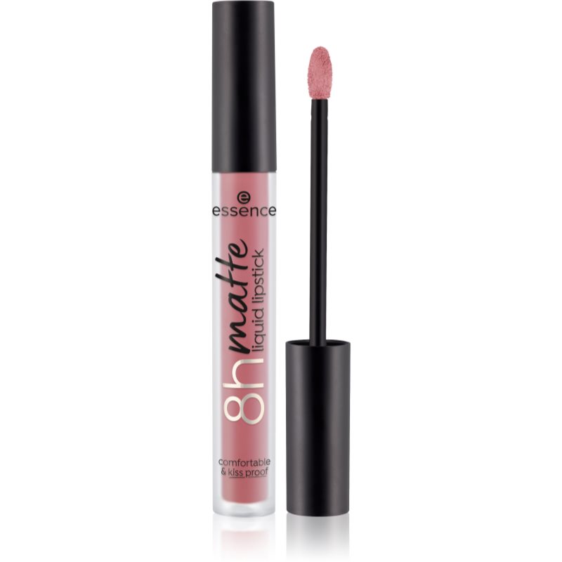 Essence 8h Matte Liquid Lipstick 2,5 ml rúž pre ženy 04 Rosy Nude tekutý rúž
