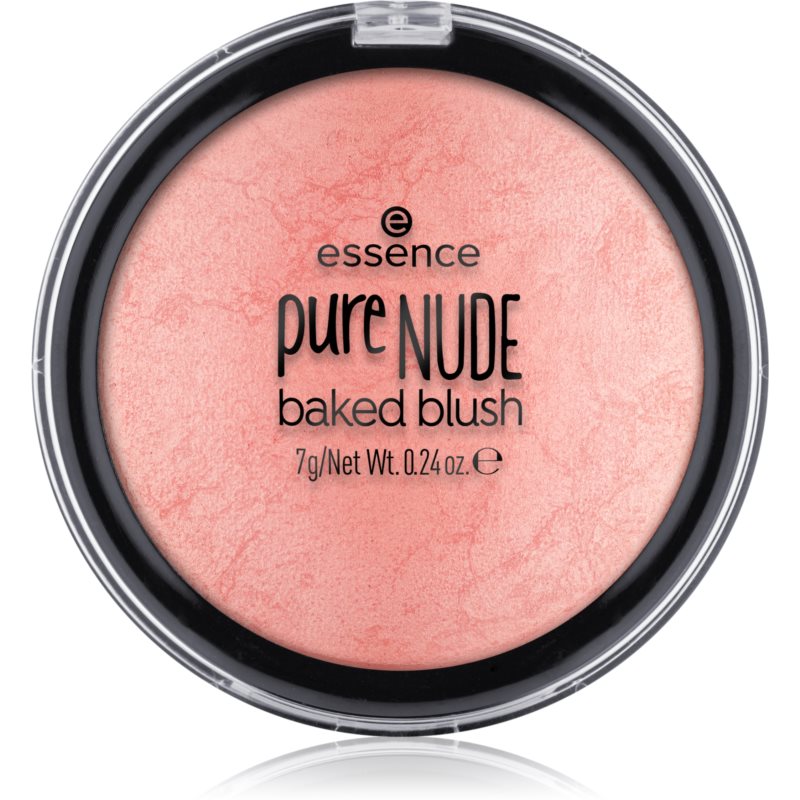 Essence Pure NUDE Baked Powder Blusher Shade 01 Shimmery Rose 7 G