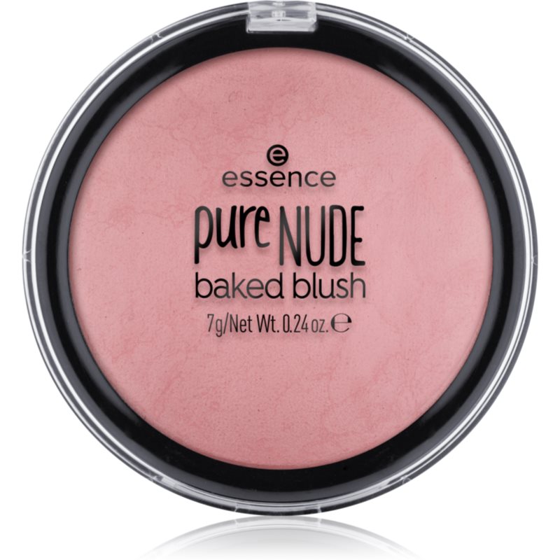Essence pure NUDE baked pudrasto rdečilo odtenek 02 - Pink Flush 7 g