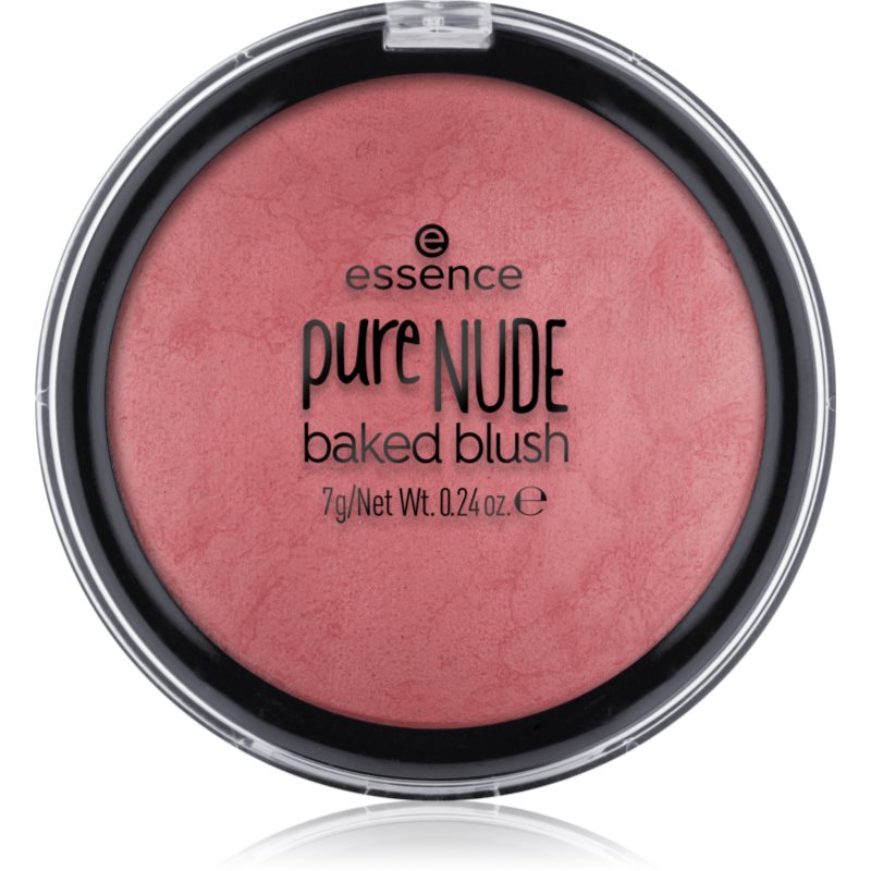 essence pure NUDE baked rdečilo v prahu odtenek 06 Rosy Rosewood 7 g