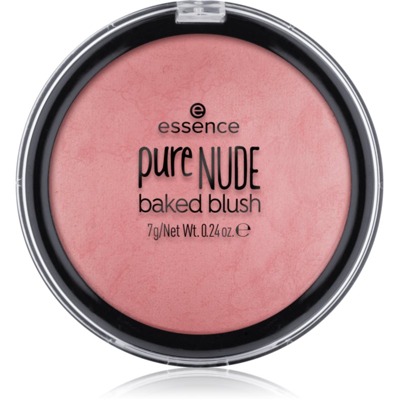 Essence Pure NUDE Baked Powder Blusher Shade 07 Cool Coral 7 G