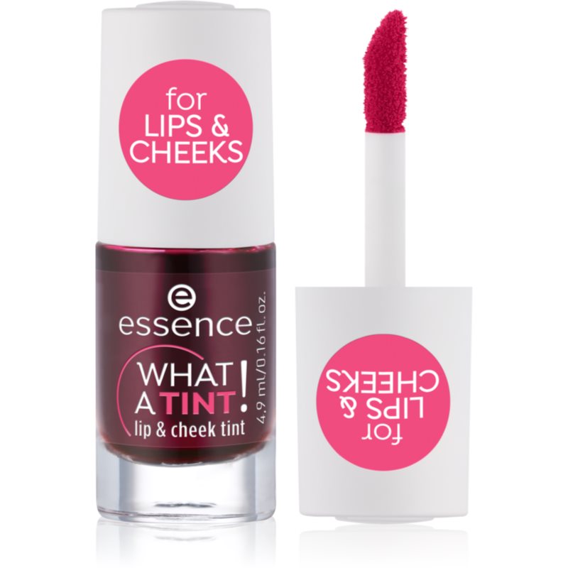 Essence WHAT A TINT! liquid blusher and lip gloss 4,9 ml
