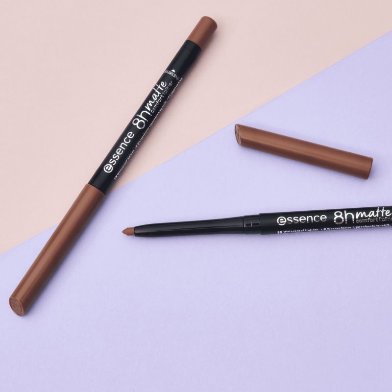 essence 8h Matte Comfort matná tužka na rty s ořezávátkem odstín 01 Cinnamon Spice 0,3 g (obrázek 4)