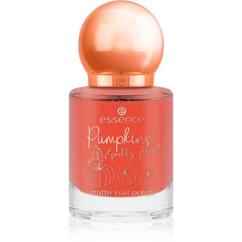 

Essence Pumpkins pretty please! лак для нігтів з матуючим ефектом відтінок 01 Pumpkin Patch Princess