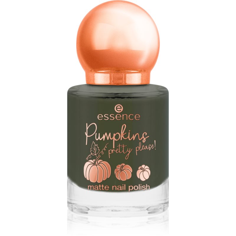 

Essence Pumpkins pretty please! лак для нігтів з матуючим ефектом відтінок 02 Autumn Leaves & Pumpkins, Please