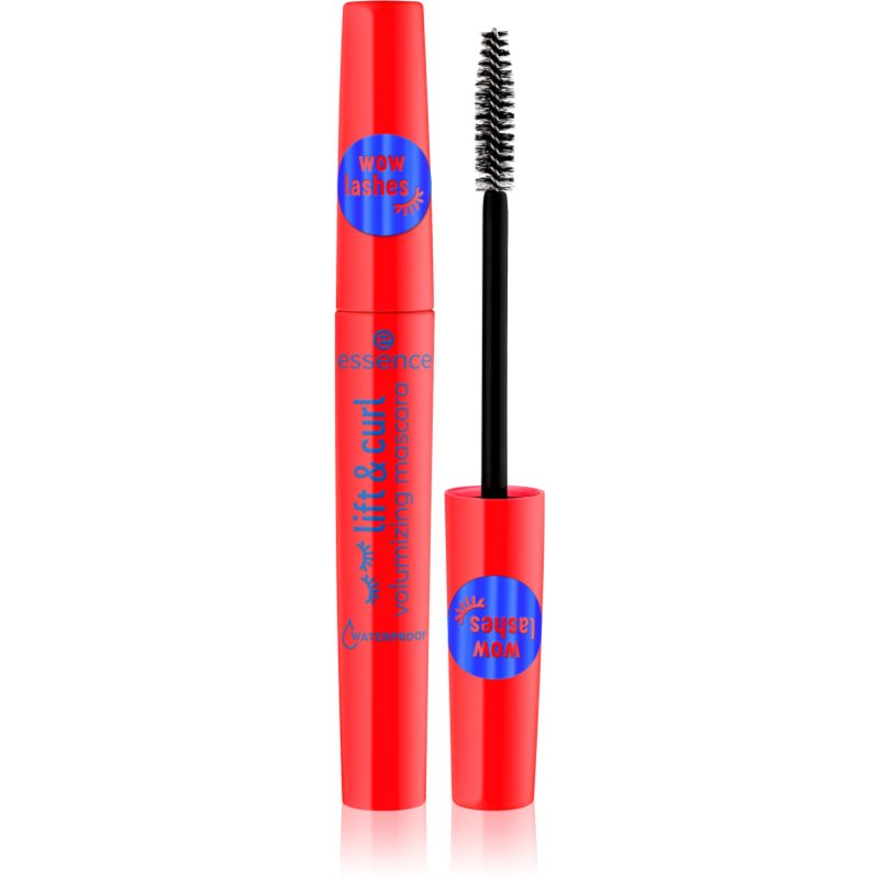 Photos - Mascara Essence Lift & Curl volumising and curling waterproof  shad 