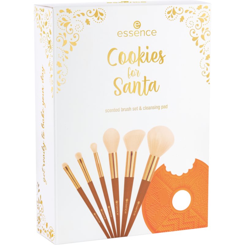 Essence Cookies For Santa набір щіточок для макіяжу