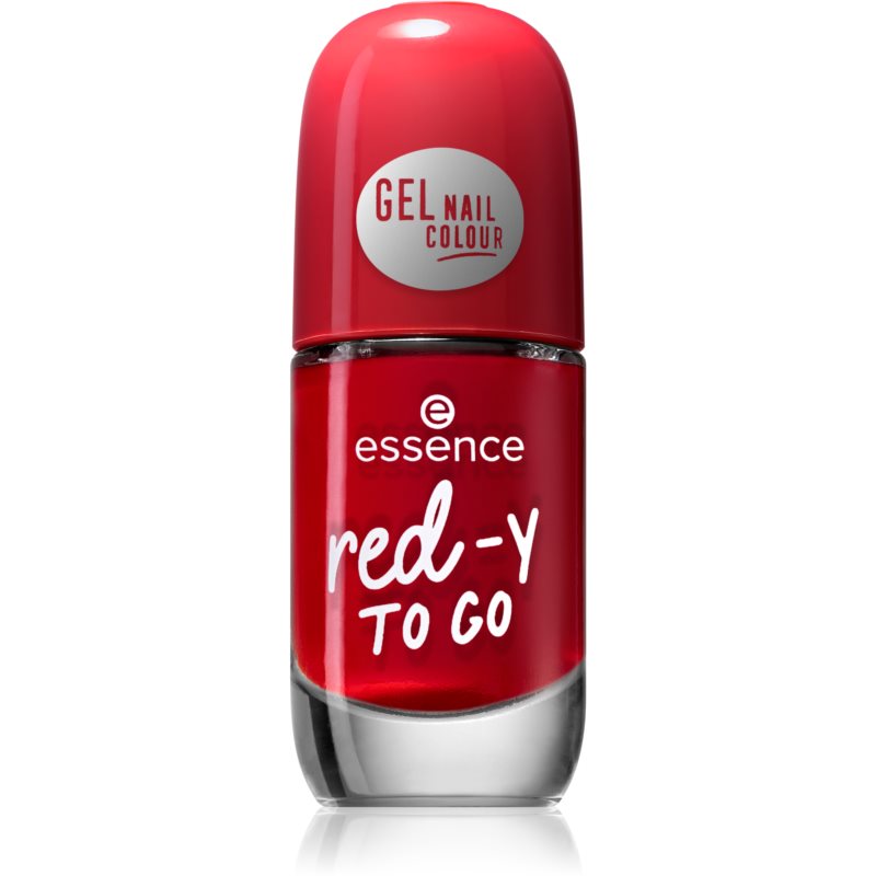 Essence Gel Nail Colour 8 ml lak na nechty pre ženy 56 Red-y To Go