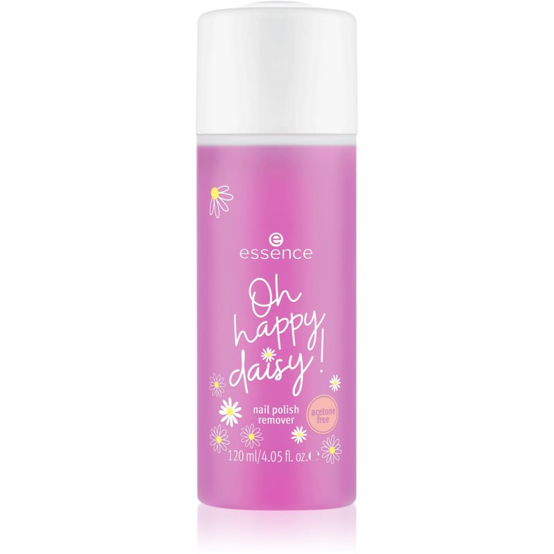 Essence Oh Happy Daisy! Nail Polish Remover Without Acetone 120 Ml