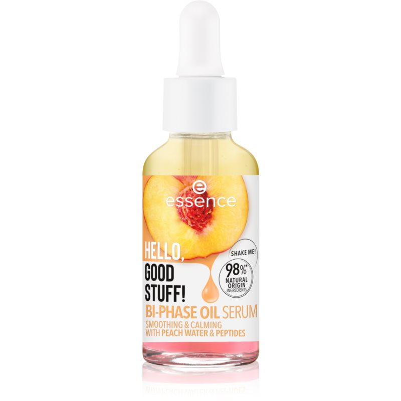 Essence Hello, Good Stuff! Peach Water & Peptides dvojfázové sérum 30 ml
